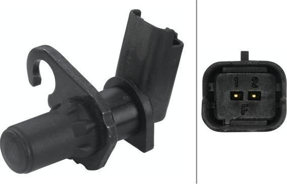 HELLA 6PU 009 163-431 - Capteur d'angle, vilebrequin droxauto.com