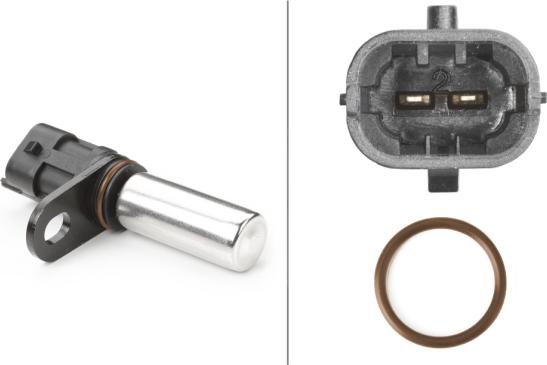 HELLA 6PU 009 163-031 - Capteur d'angle, vilebrequin droxauto.com