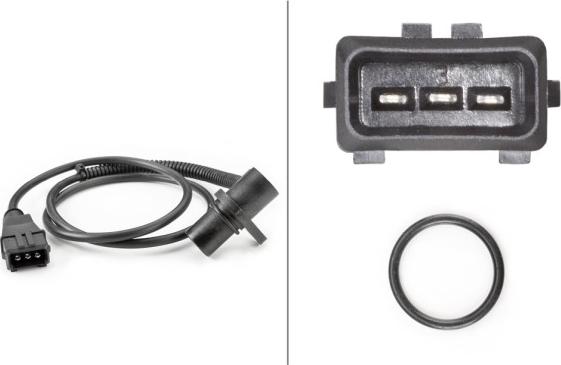 HELLA 6PU 009 163-831 - Capteur d'angle, vilebrequin droxauto.com