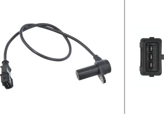 HELLA 6PU 009 163-821 - Capteur d'angle, vilebrequin droxauto.com