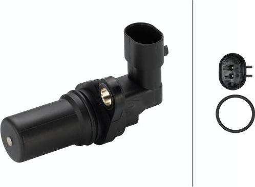 HELLA 6PU 009 167-061 - Capteur d'angle, vilebrequin droxauto.com