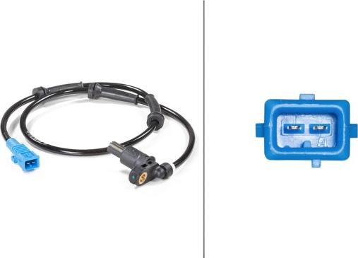 HELLA 6PU 009 106-551 - Capteur, vitesse de roue droxauto.com