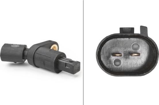 HELLA 6PU 009 106-181 - Capteur, vitesse de roue droxauto.com