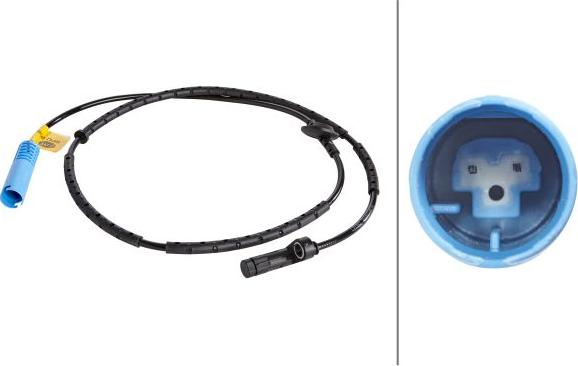 HELLA 6PU 009 106-341 - Capteur, vitesse de roue droxauto.com