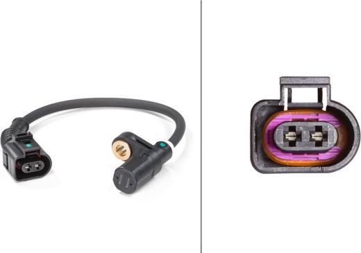 HELLA 6PU 009 106-741 - Capteur, vitesse de roue droxauto.com