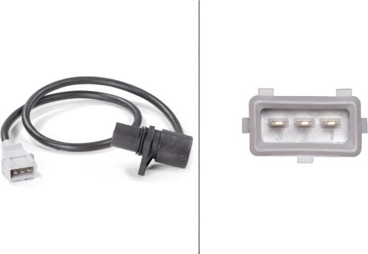 HELLA 6PU 009 110-601 - Capteur d'angle, vilebrequin droxauto.com