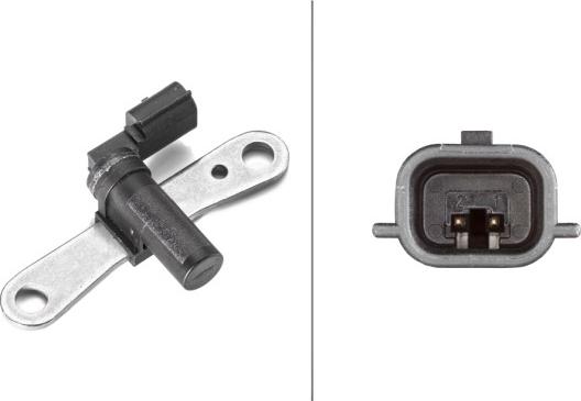 HELLA 6PU 009 110-871 - Capteur d'angle, vilebrequin droxauto.com