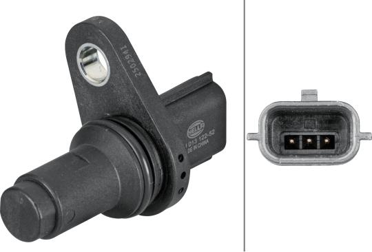 HELLA 6PU 013 122-521 - Capteur d'angle, vilebrequin droxauto.com