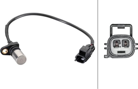 HELLA 6PU 013 122-841 - Capteur d'angle, vilebrequin droxauto.com