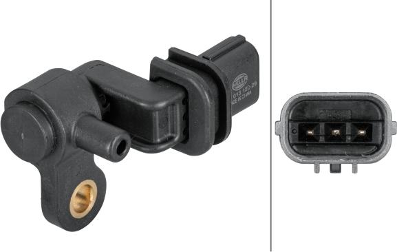 HELLA 6PU 013 122-291 - Capteur d'angle, vilebrequin droxauto.com