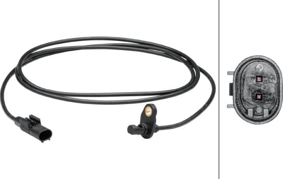 HELLA 6PU 012 679-591 - Capteur, vitesse de roue droxauto.com