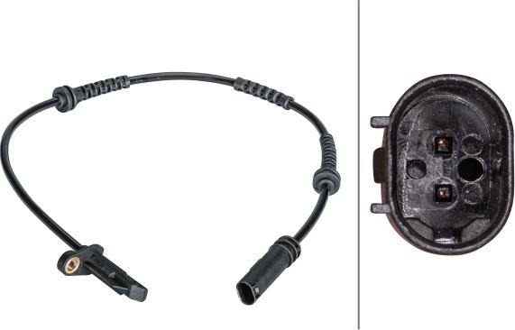 HELLA 6PU 012 679-541 - Capteur, vitesse de roue droxauto.com