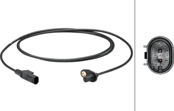 HELLA 6PU 012 679-581 - Capteur, vitesse de roue droxauto.com