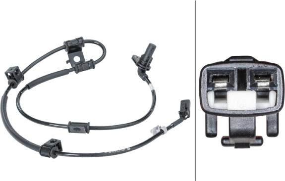 HELLA 6PU 012 679-691 - Capteur, vitesse de roue droxauto.com