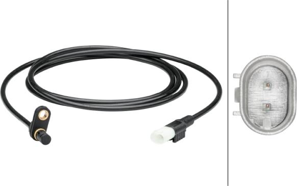 HELLA 6PU 012 679-151 - Capteur, vitesse de roue droxauto.com