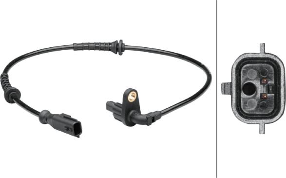 HELLA 6PU 012 679-121 - Capteur, vitesse de roue droxauto.com