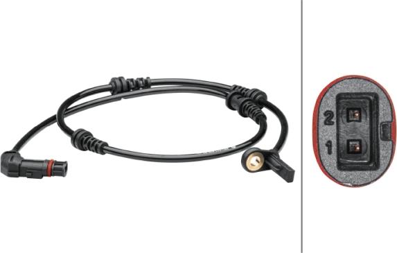 HELLA 6PU 012 679-321 - Capteur, vitesse de roue droxauto.com