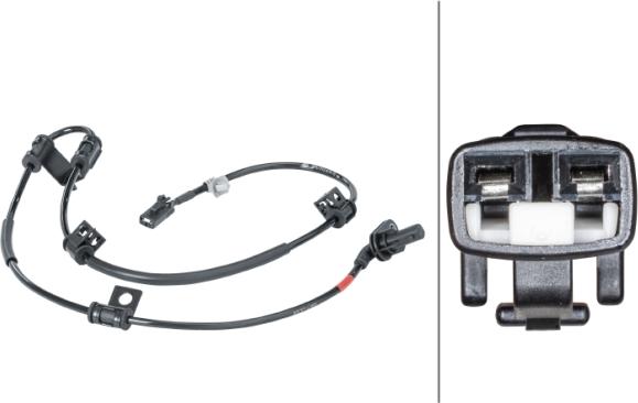 HELLA 6PU 012 679-701 - Capteur, vitesse de roue droxauto.com