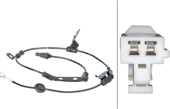 HELLA 6PU 012 679-711 - Capteur, vitesse de roue droxauto.com