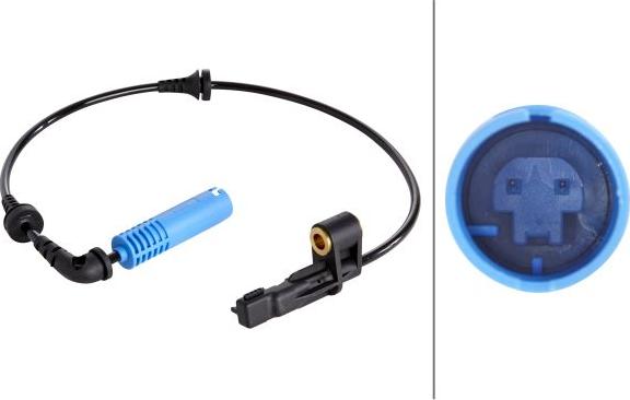 HELLA 6PU 012 039-691 - Capteur, vitesse de roue droxauto.com