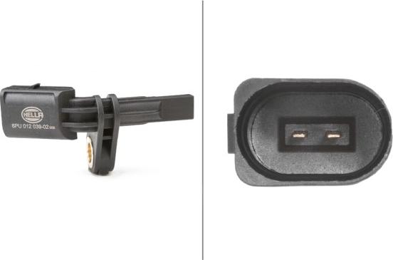 HELLA 6PU 012 039-021 - Capteur, vitesse de roue droxauto.com