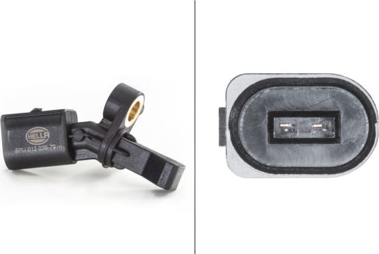 HELLA 6PU 012 039-791 - Capteur, vitesse de roue droxauto.com