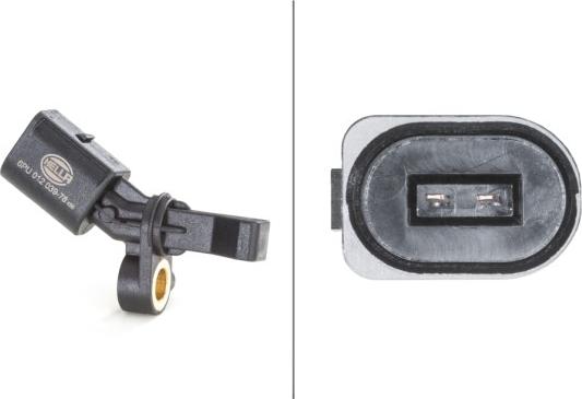 HELLA 6PU 012 039-781 - Capteur, vitesse de roue droxauto.com