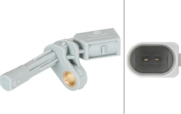 HELLA 6PU 012 806-971 - Capteur, vitesse de roue droxauto.com