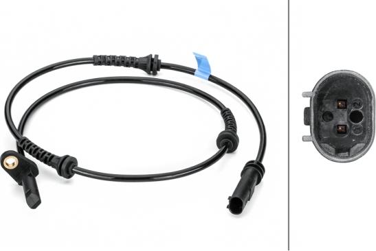 HELLA 6PU 012 806-491 - Capteur, vitesse de roue droxauto.com