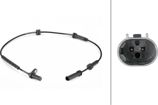 HELLA 6PU 012 806-591 - Capteur, vitesse de roue droxauto.com