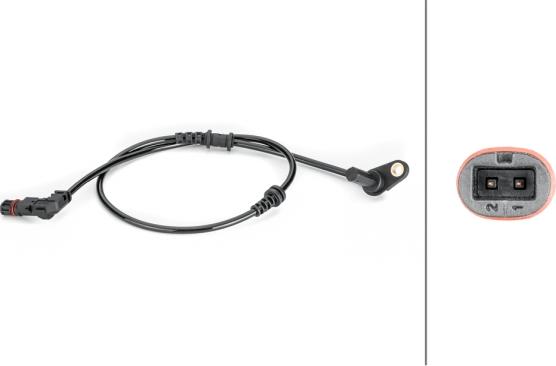 HELLA 6PU 012 806-561 - Capteur, vitesse de roue droxauto.com