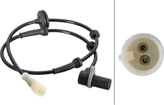 HELLA 6PU 012 806-641 - Capteur, vitesse de roue droxauto.com