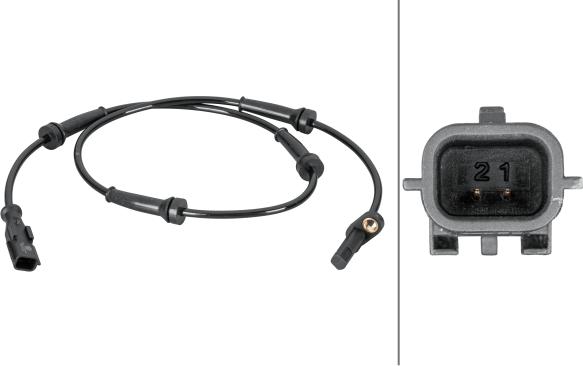 HELLA 6PU 012 806-631 - Capteur, vitesse de roue droxauto.com