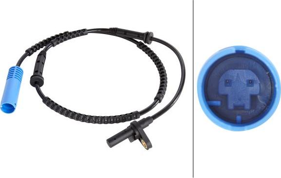 HELLA 6PU 012 806-091 - Capteur, vitesse de roue droxauto.com