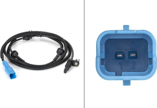 HELLA 6PU 012 806-341 - Capteur, vitesse de roue droxauto.com