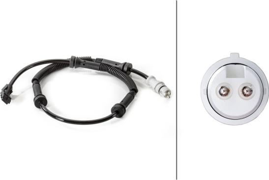 HELLA 6PU 012 806-311 - Capteur, vitesse de roue droxauto.com