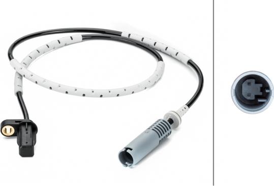 HELLA 6PU 012 806-381 - Capteur, vitesse de roue droxauto.com