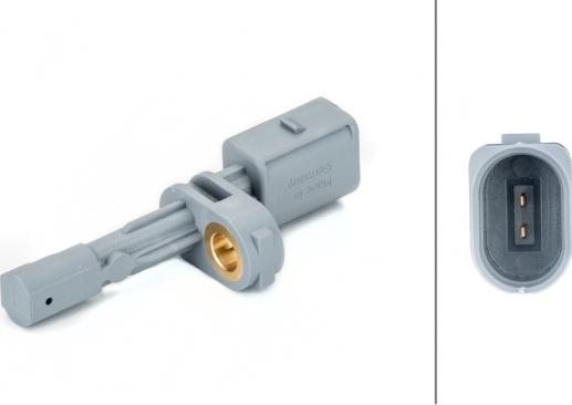 HELLA 6PU012806371 - Capteur, vitesse de roue droxauto.com