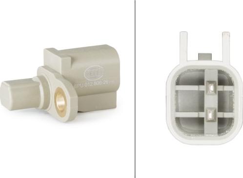 HELLA 6PU 012 806-261 - Capteur, vitesse de roue droxauto.com