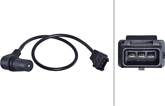 HELLA 6PU358 191-141 - Capteur d'angle, vilebrequin droxauto.com