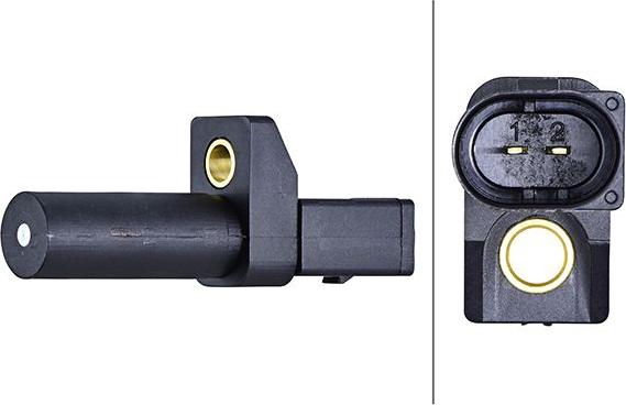 HELLA 6PU 358 191-151 - Capteur d'angle, vilebrequin droxauto.com