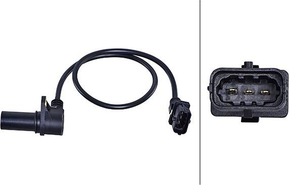 HELLA 6PU 358 191-161 - Capteur d'angle, vilebrequin droxauto.com