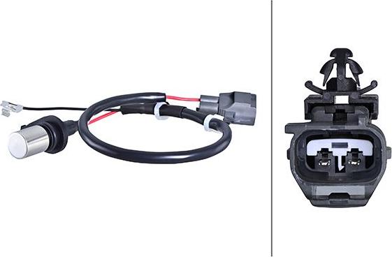 HELLA 6PU 358 191-201 - Capteur d'angle, vilebrequin droxauto.com