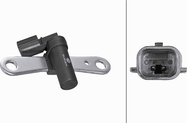 HELLA 6PU 358 380-441 - Capteur d'angle, vilebrequin droxauto.com