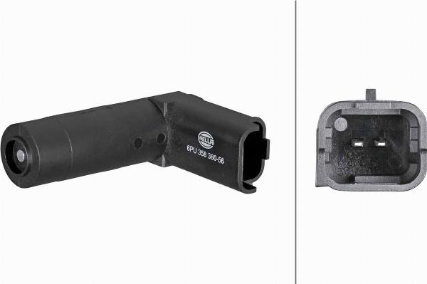 HELLA 6PU 358 380-561 - Capteur d'angle, vilebrequin droxauto.com