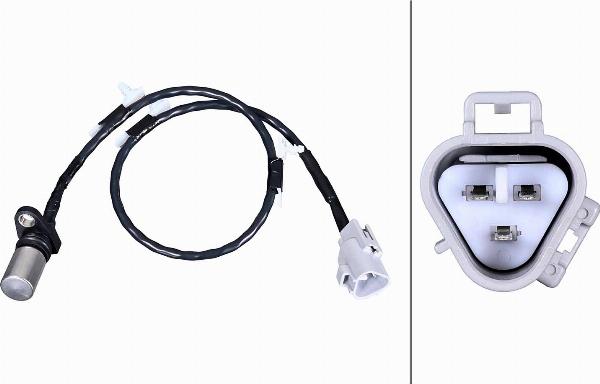 HELLA 6PU 358 380-611 - Capteur d'angle, vilebrequin droxauto.com