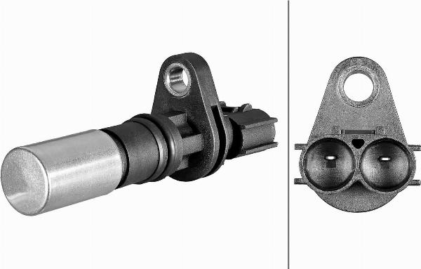 HELLA 6PU 358 380-761 - Capteur d'angle, vilebrequin droxauto.com
