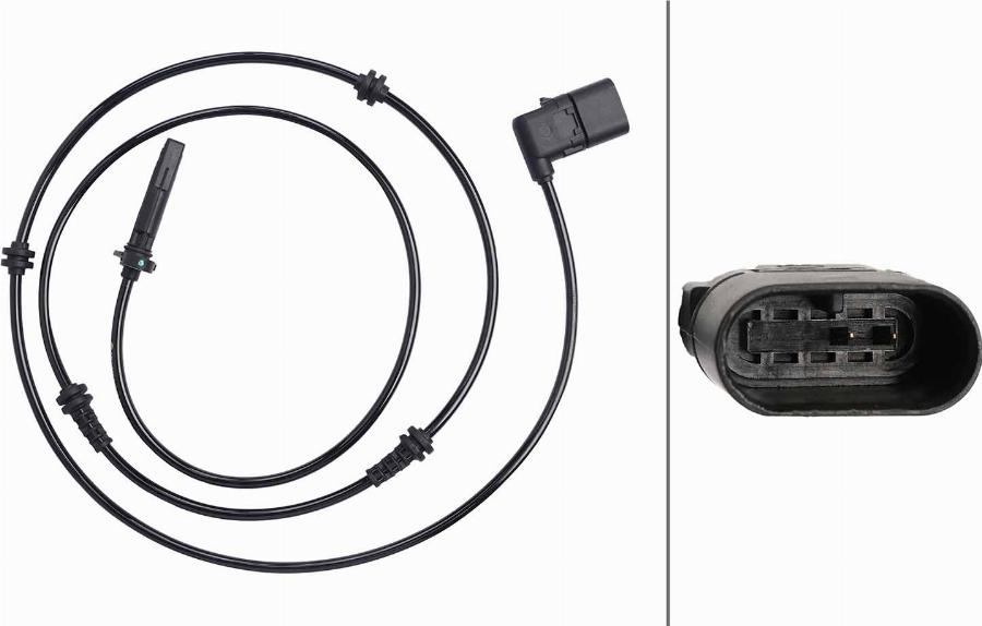 HELLA 6PU 358 248-151 - Capteur, vitesse de roue droxauto.com