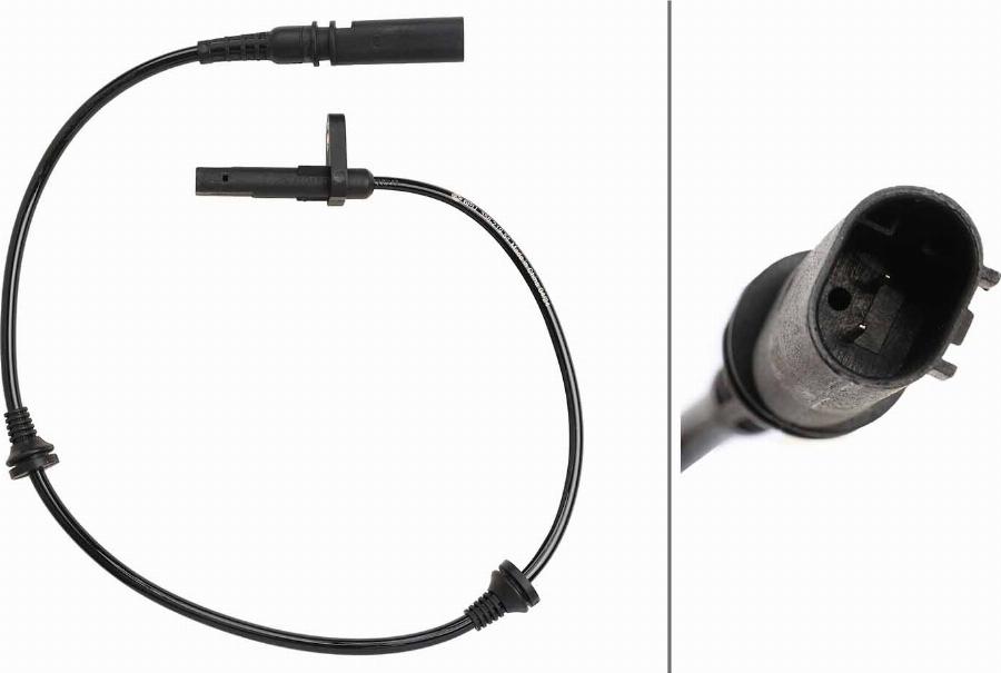 HELLA 6PU 358 219-541 - Capteur, vitesse de roue droxauto.com