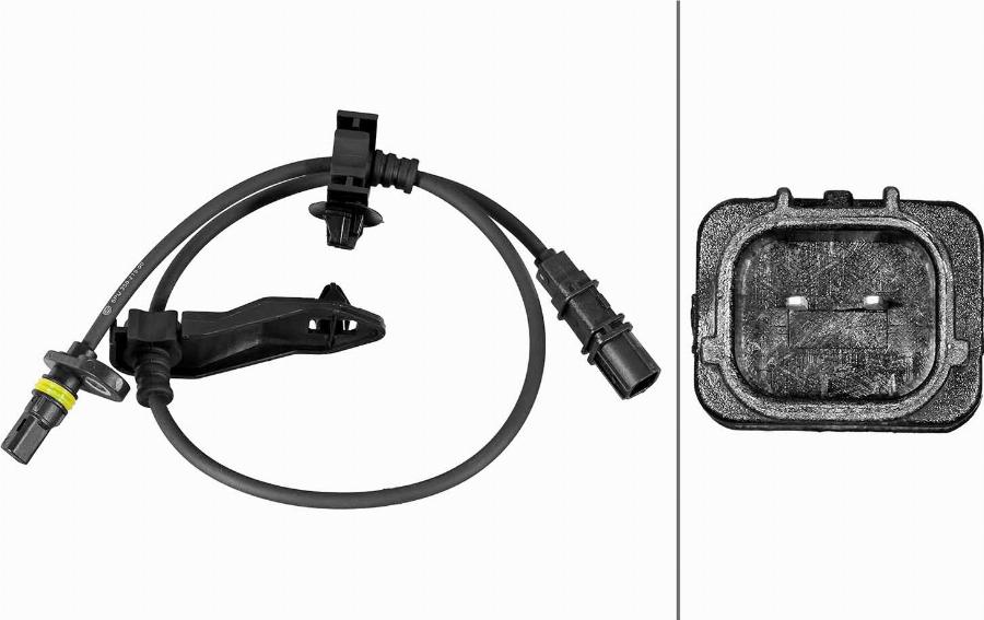 HELLA 6PU 358 219-001 - Capteur, vitesse de roue droxauto.com